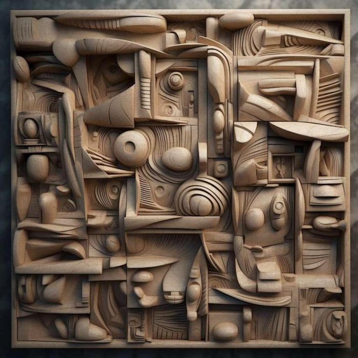 نموذج ثلاثي الأبعاد لآلة CNC 3D Art 